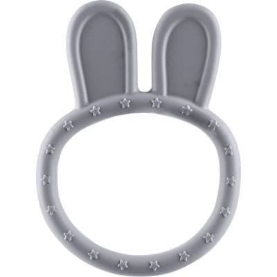 Zopa Silikonové kousátko Rabbit, Dove Grey 3