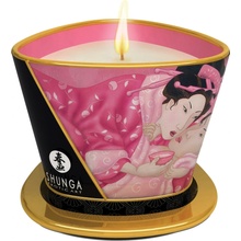Masážní svíčka shunga růže 170 ml