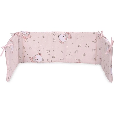 Lorelli Малък обиколник от ранфорс Lorelli - Мече балерина, розов (20830025101)