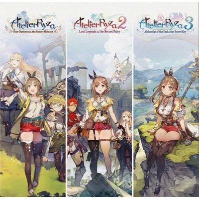 Various Artists - Atelier Ryza Trilogy (Lemon/Red/Light Blue Coloured) (3 ) LP