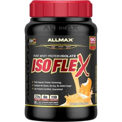 Allmax Nutrition IsoFlex | Pure Whey Isolate ~ Truly Superior Protein Technology [908 грама] Портокал