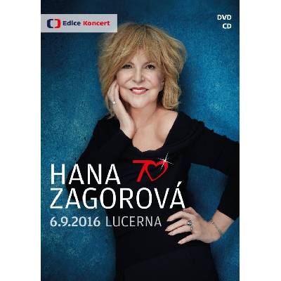 Česká televize Zagorová Hana: 70 - CD+DVD (015549)
