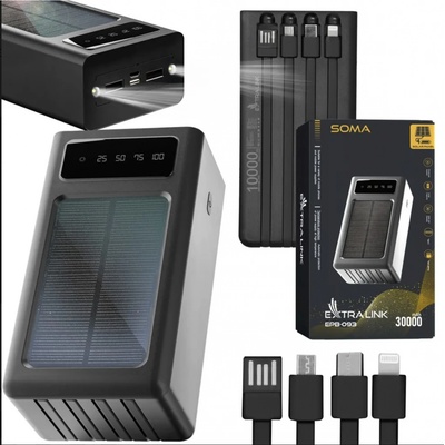 ExtraLink EPB-093 30000 mAh Black