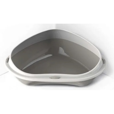 Georplast Котешка тоалетна ъглова с борд SHUTTLE CORNER 58x48x20, 5 см GEORPLAST Италия 10536