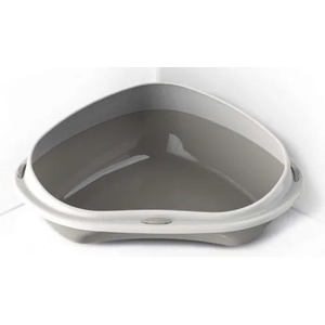 Georplast Котешка тоалетна ъглова с борд SHUTTLE CORNER 58x48x20, 5 см GEORPLAST Италия 10536