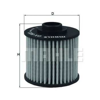 Olejový filter MAHLE ORIGINAL OX 803 (OX803)