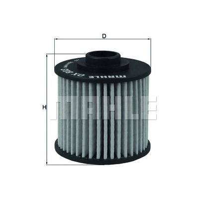 Olejový filter MAHLE ORIGINAL OX 803 (OX803)