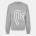 Money Sig Star Crew - Grey Melange
