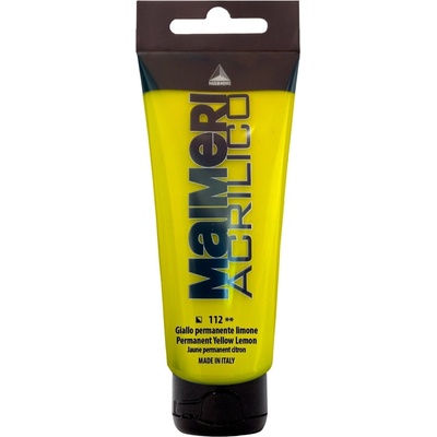 Maimeri Acrilico АКРИЛНА боя Permanent Yellow Lemon 112 200 ml 1 бр (M0924112)