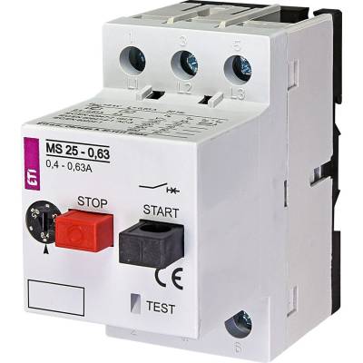 ETI Elektroelement, d.o.o. Motorový spúšťač MS25-0,63 - 004600040