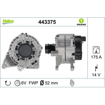 generátor VALEO 443375