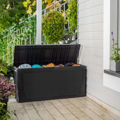 Keter Samoa rattan box 270L antracit