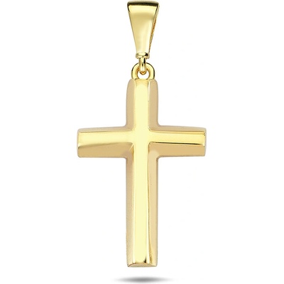 Lillian Vassago Zlatý přívěsek křížek LLV98 GP100Y