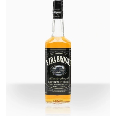 Ezra Brooks Black Label 40% 0,7 l (čistá fľaša)