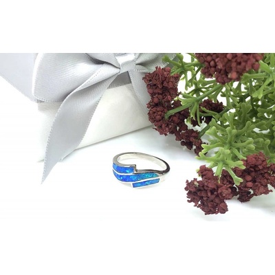 Jan Kos jewellery Stříbrný prsten s opálem MHT 2029 SL
