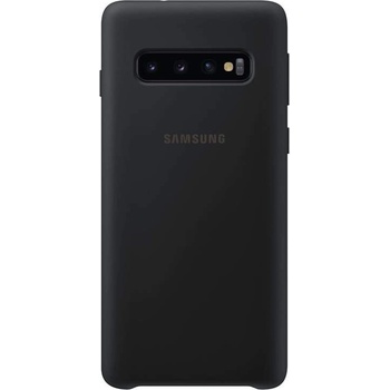Samsung Silicone Cover Case EF-PG973TB - оригинален силиконов кейс за Samsung Galaxy S10 (черен)