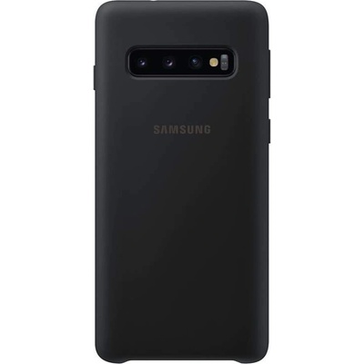 Samsung Silicone Cover Case EF-PG973TB - оригинален силиконов кейс за Samsung Galaxy S10 (черен)