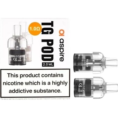 Aspire TG Pod cartridge 1,0 ohm 2 ks