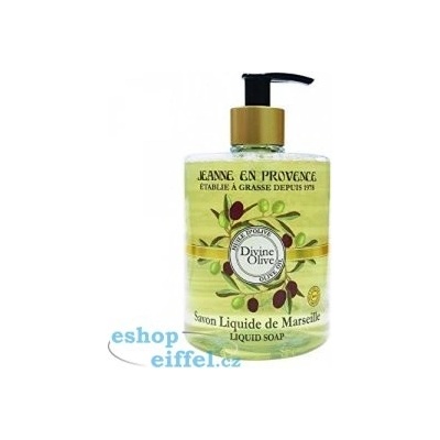 Jeanne en Provence Divine Olive tekuté mýdlo 500 ml