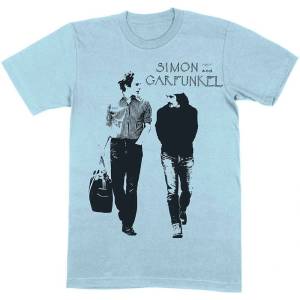 Simon & Garfunkel Walking Light Blue M Риза (SNGTS01MLB02)