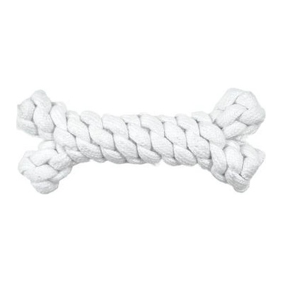 COBBYS PET Kost z lana 15 cm hračka pro psy