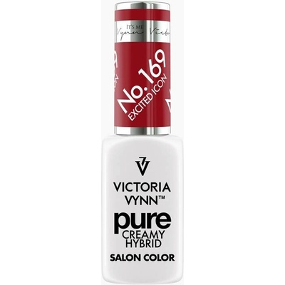 VICTORIA VYNN Hybridní gel lak PURE CREAMY HYBRID 169 Excited Icon 8 ml