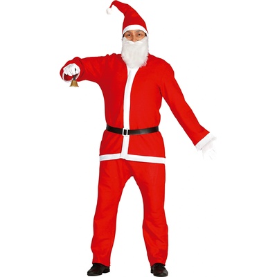 Fiestas Guirca Мъжки костюм Дядо Коледа Размер - Възрастни: L