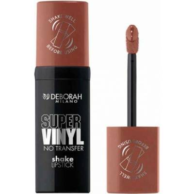 Deborah Milano dloutrvající tekutá rtěnka Super Vinyl, 02 Caramel 4,4 g