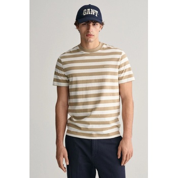 Gant Stripe SS hnedé