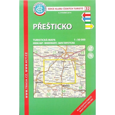 mapa Přešticko 1:50 t. 4.vydání 2014