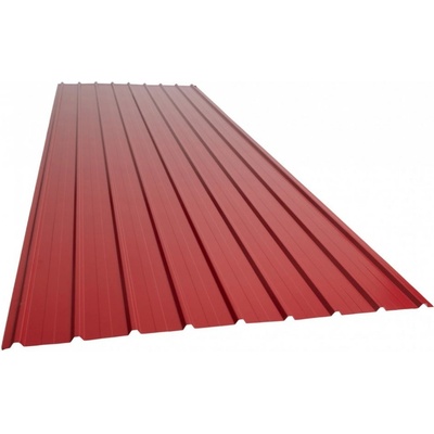Covernit Trapézový plech T12 1000 x 910 mm RAL 3011 červená