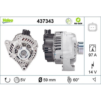 generátor VALEO 437343