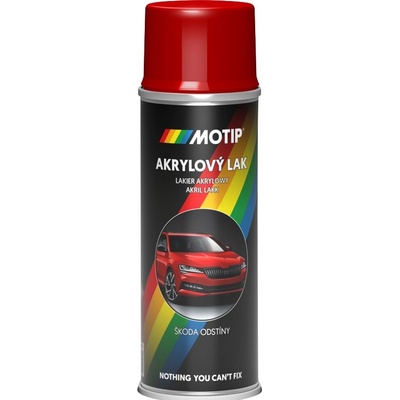 Motip Dupli Autoemail Škoda Červená Sport line 200ml