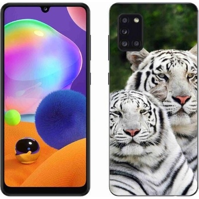 Pouzdro mmCase gelové Samsung Galaxy A31 - Bílí tygři – Hledejceny.cz