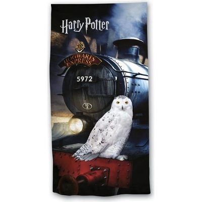 Jerry Fabrics Dětský bavlněný ručník Harry Potter 70x140 cm vzorovaná