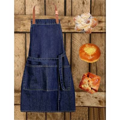Forbyt kuchyňská zástěra JEANS BBQ šedomodrá 70x90cm
