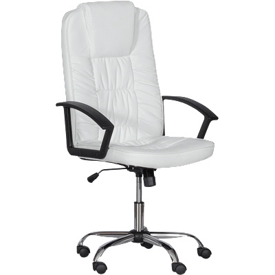 Carmen Президентски офис стол КАРМЕН 6681 - бял