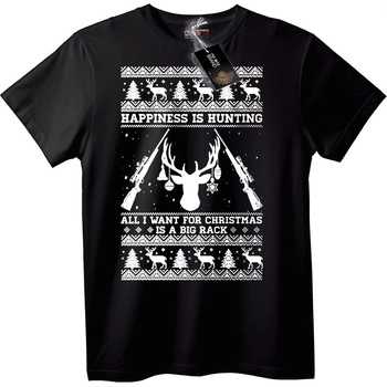 NOONEBRAND Тениска Коледен Лов: Голям Rack - XXS, White