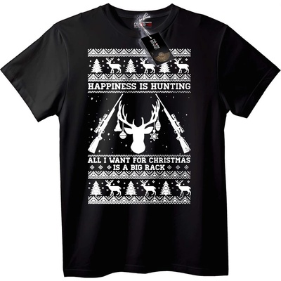 NOONEBRAND Тениска Коледен Лов: Голям Rack - XXS, White