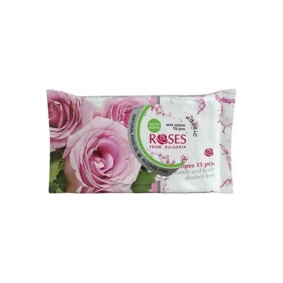 Agiva Roses from Bulgaria мокри кърпи 15бр