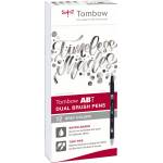 Tombow Маркер Tombow ABT Dual Brush 12P-3 сиви цветове (12) (ABT-12P-3)