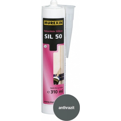 Murexin SIL 50 sanitární silikon 310 g anthrazit