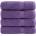 vidaXL Премиум хавлиени кърпи SOLUND 4 бр зелени 100x150 см 600 gsm (137360)