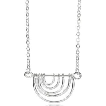 HARAHU Колие el-21141 - Сребърен kp21141 (el-21141)