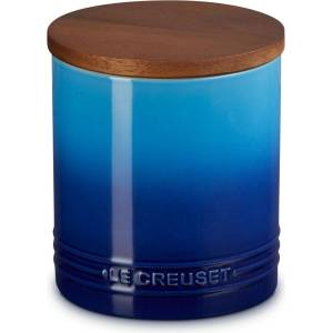 Le Creuset Кухненски буркан за съхранение SIGNATURE 1, 1 л, AZURE, керамика с глазура, Le Creuset (LECR70819102200099)