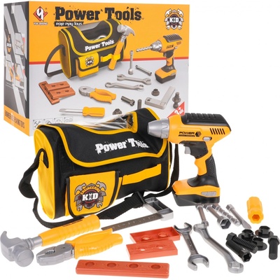 RKToys Sada nářadí s vrtačkou a kabelou
