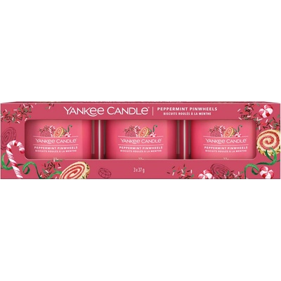 Yankee Candle Peppermint Pinwheels 3 x 37 g