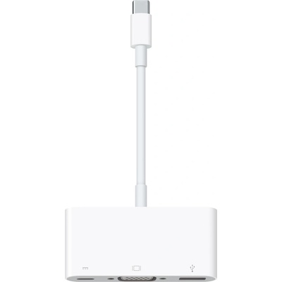 Apple Адаптер за свързване на MacBook и iPad към външен дисплей, проектор или монитор - Apple USB-C VGA Multiport Adapter (MJ1L2ZM/A,MJ1L2AM/A)