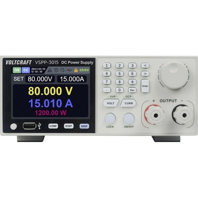 VOLTCRAFT VSPP-3015 laboratorní zdroj 19, nastavitelný, 0 - 150 V/DC, 0 - 30 A, 3000 W, USB, RS-485, LAN, lze programova