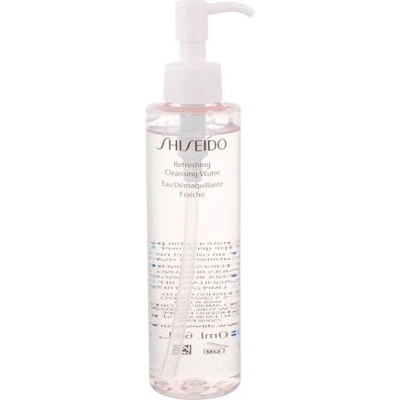 Shiseido Refreshing Cleansing Water 180 ml почистваща вода за лице за жени